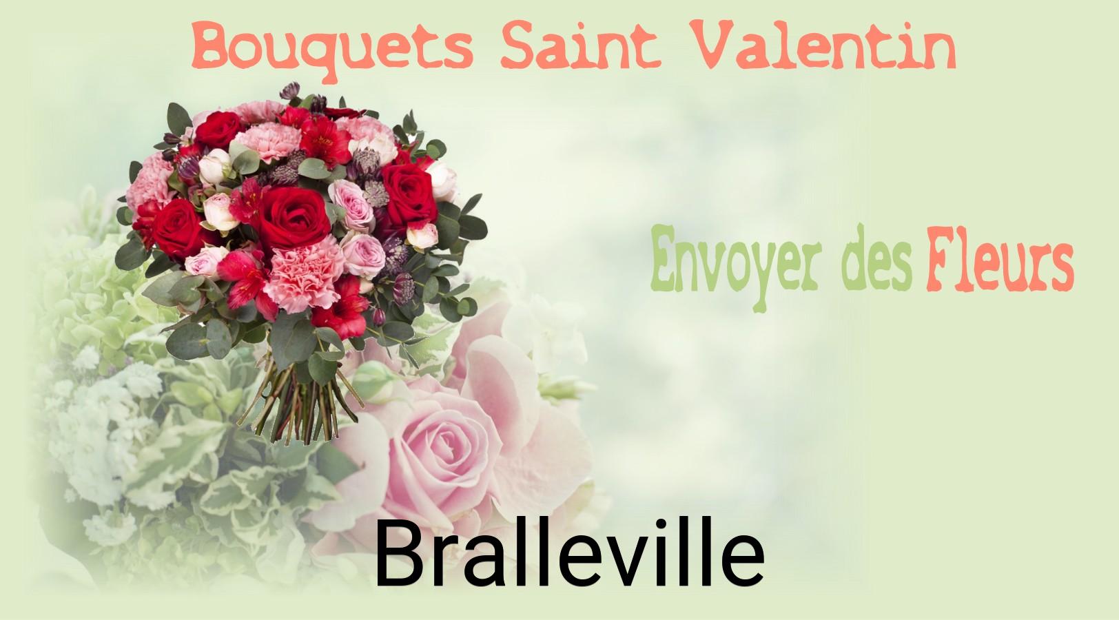 Roses de Saint-Valentin livrées à Bralleville